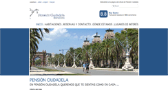 Desktop Screenshot of pensionciudadela.com